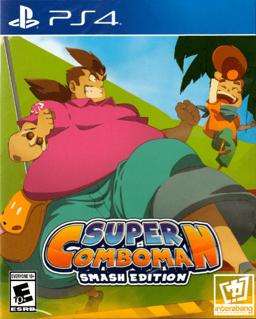 Super ComboMan Smash Edition box art for Playstation 4
